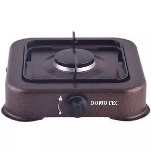 Настольный газовый таганок плита Domotec MS 6601 на 1 конфорку 006754, фото №1 Настольный газовый таганок плита Domotec MS 6601 на 1 конфорку 006754, фото №1