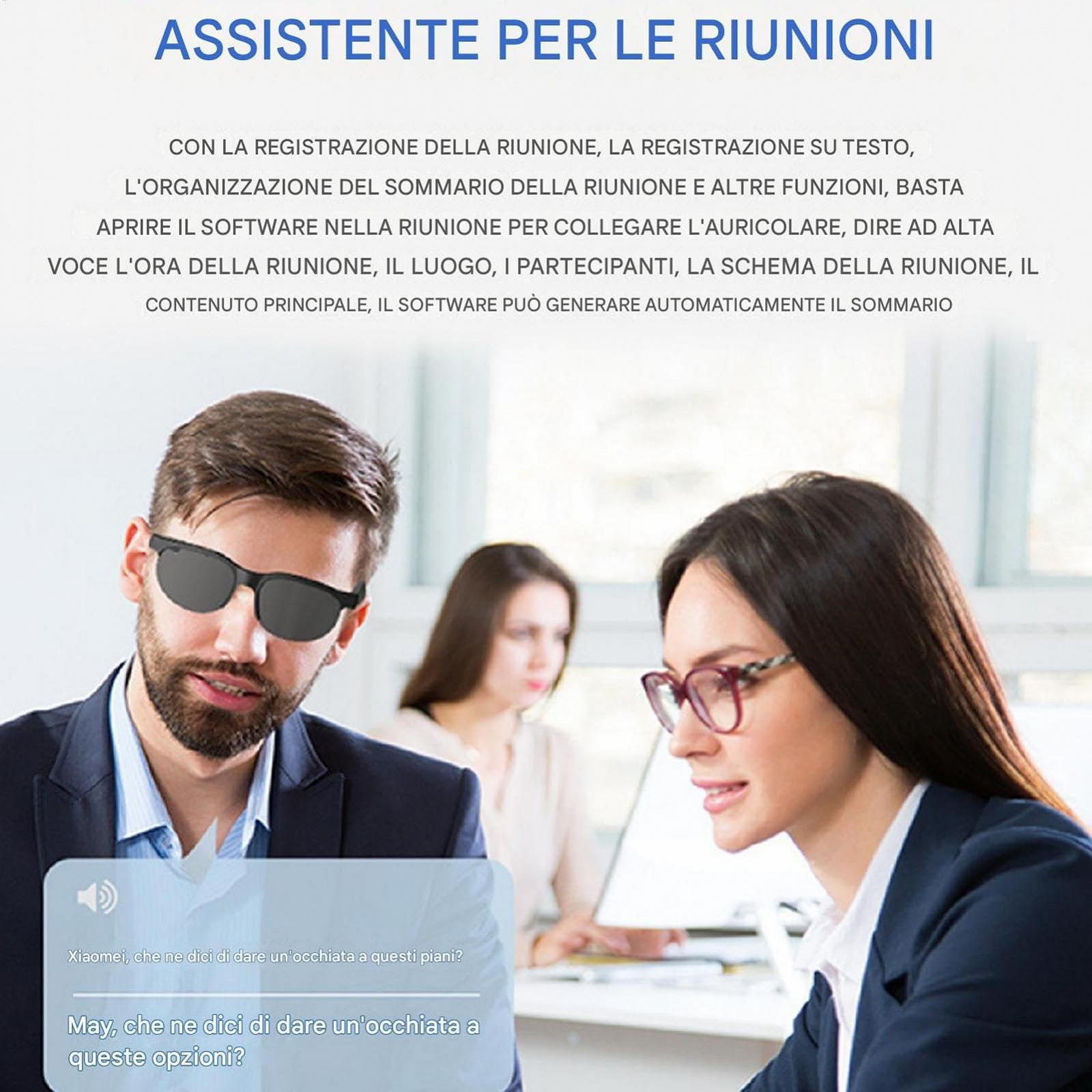 Розумні окуляри-перекладач AI Translactor, інтелектуальний синхронний, фото №8