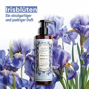 Лосьон для тела Panier des Sens Iris Petals Увлажняющий Натуральный - Уход за телом - с оливковым маслом и маслом ши - 96% натуральных ингредиентов 250 мл synthetic.ua - Фото 1