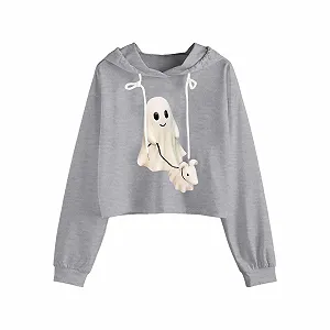 Хелловін-світшот Жіночий Повсякденний - Фото 1