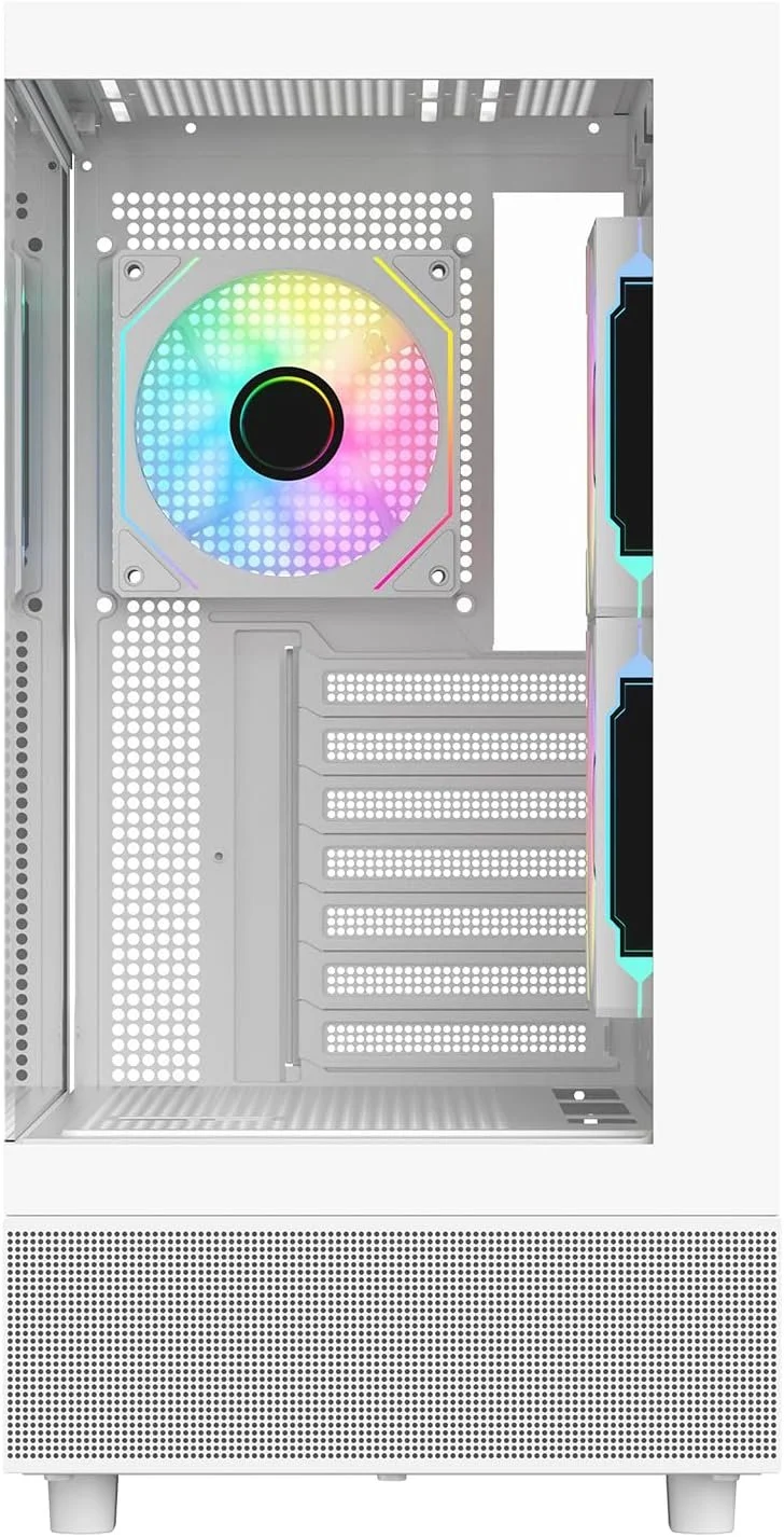 Корпус Itek SHOWBUI 42W / без БЖ / ATX / USB Type-C / GPU до 410мм / CPU до 181мм / Білий, фото №2