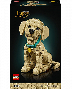 Конструктор Лего LEGO Icons Цуценя золотистого ретривера (11384) - Фото 1