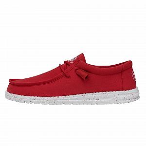 Туфли HEYDUDE Wally Slub Canvas Moc Toe для мужчин - Фото 1