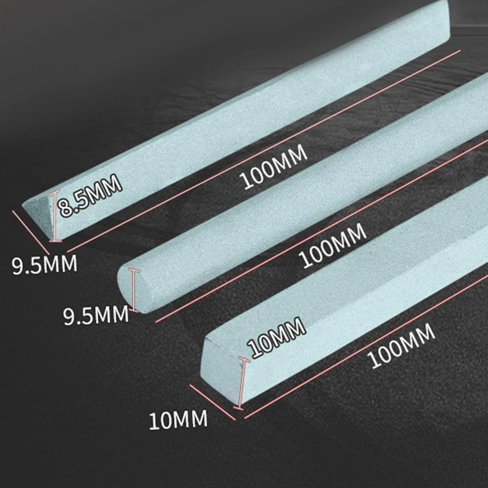 Набір для заточування та різьблення по дереву Milageto високої твердості 3 шт, фото №3 Набір для заточування та різьблення по дереву Milageto високої твердості 3 шт, фото №3