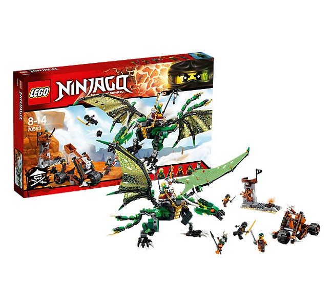 Конструктор LEGO Ninjago Зелений енерджі дракон Ллойда 70593, фото №4