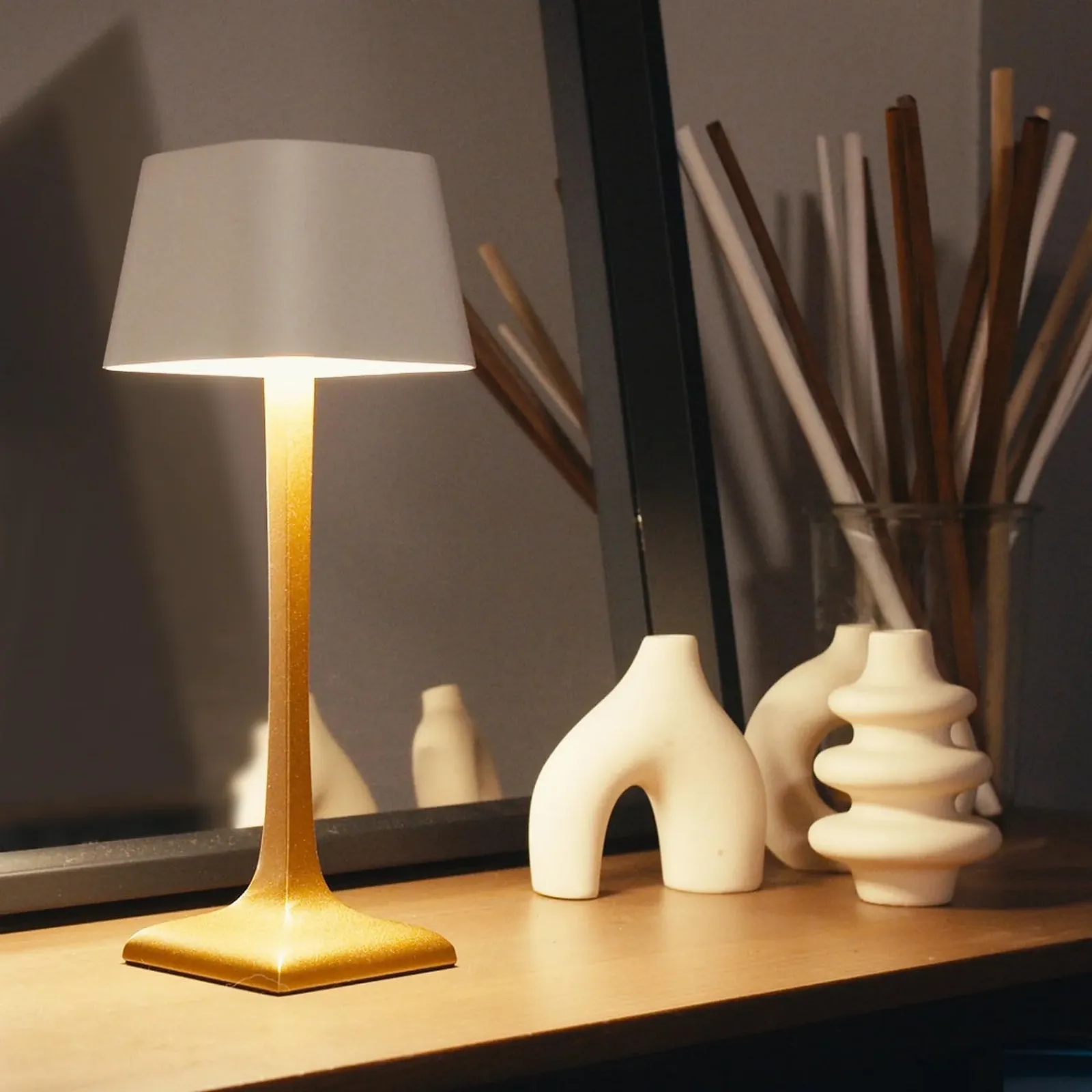 Настільна лампа Glaphyra LED Бездротова Акумуляторна IP54, фото №5