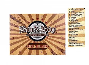 Адвент-календар для чоловіків - Догляд за тілом 2019 - Фото 1