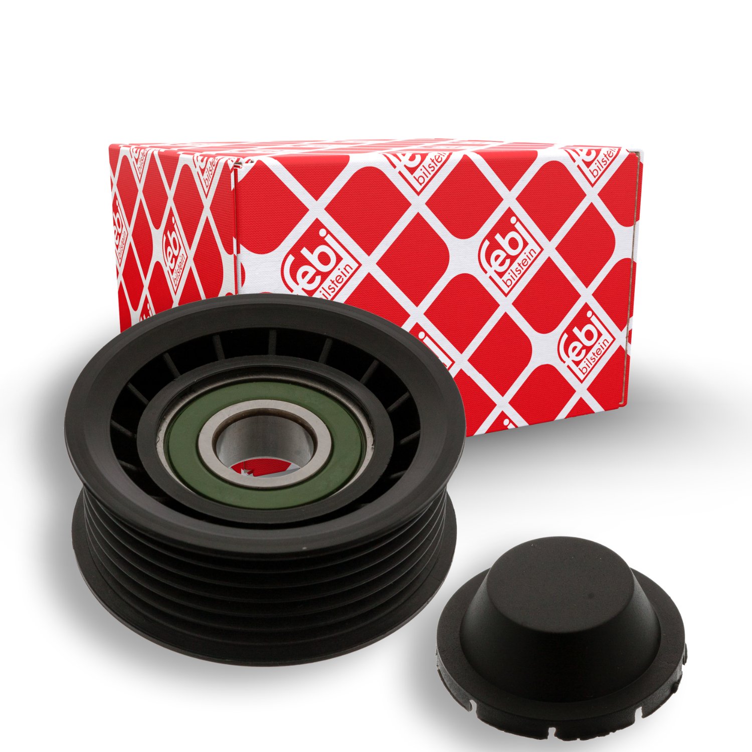 Ролик обвідний/напрямний поліклинового ременя FEBI BILSTEIN 11276 для AUDI, CHRYSLER, VW, фото №1 Ролик обвідний/напрямний поліклинового ременя FEBI BILSTEIN 11276 для AUDI, CHRYSLER, VW, фото №1