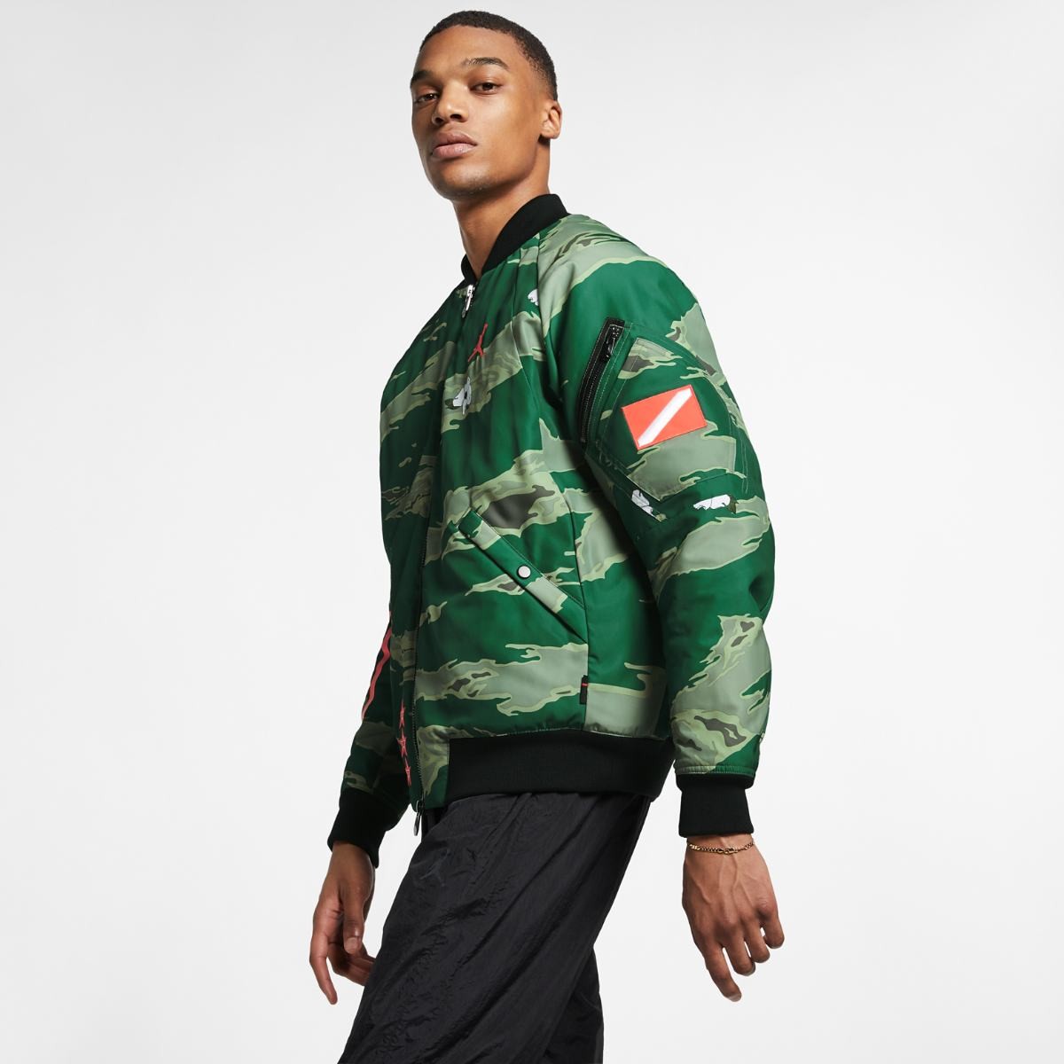 Бомбер Jordan City Of Flight Graphic Bomber Jacket M AT9005-010, фото №3