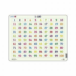 Пазл Larsen AR10 Numbers 1-100 - Фото 1