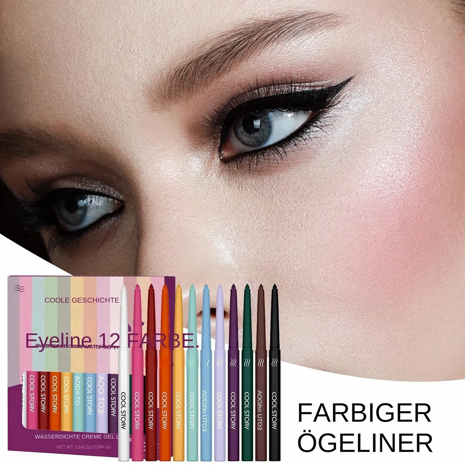 Маркер-Підводка 1Tinted Eyeliner, рідка, фото №5 Маркер-Підводка 1Tinted Eyeliner, рідка, фото №5