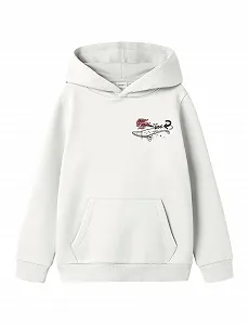 Толстовка NAME IT Nkmkilian SWE Wh Bru Ps - Фото 1