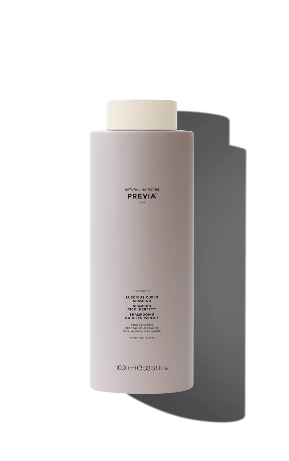 Шампунь PREVIA Organic Borage Glycerides Luscious Curls - 1000 мл, фото №1