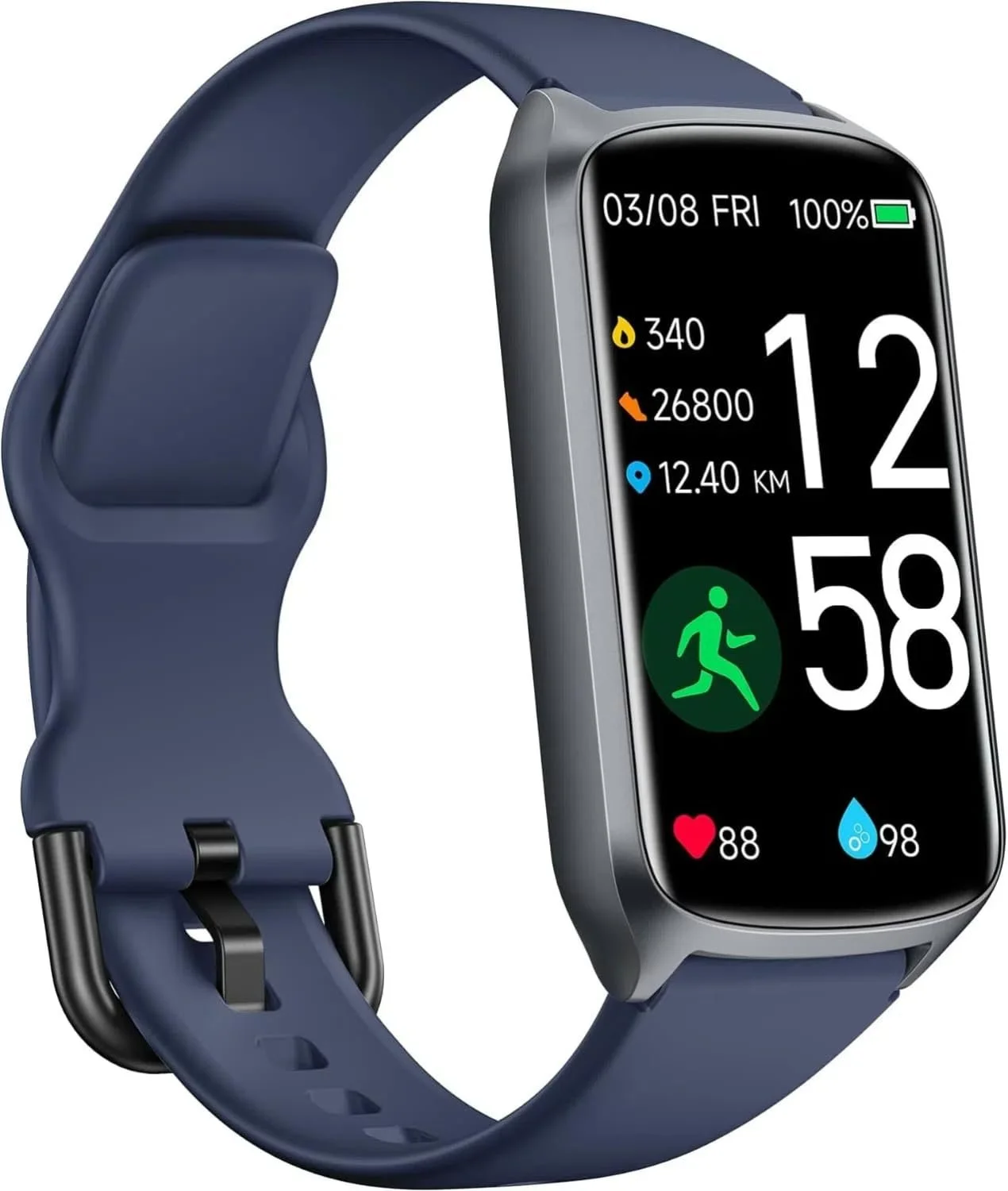 Смартгодинник Смартгодинник для жінок і чоловіків, до 7 днів автономної роботи, фото №1