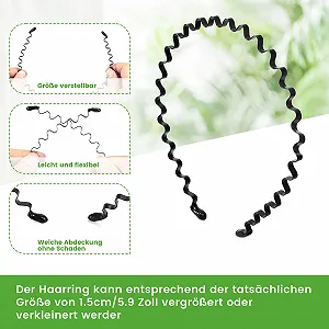 Набір металевих обручів для волосся 12 шт. synthetic.ua - Фото 1