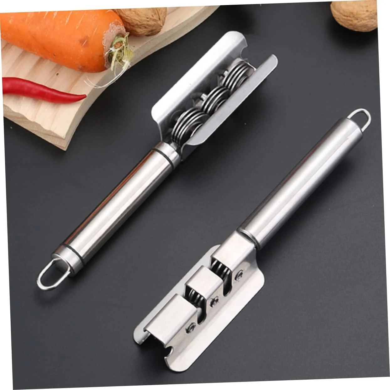 Точилка для ножів GLEAVI настільна ергономічна ручка для ножів та ножиць, фото №6