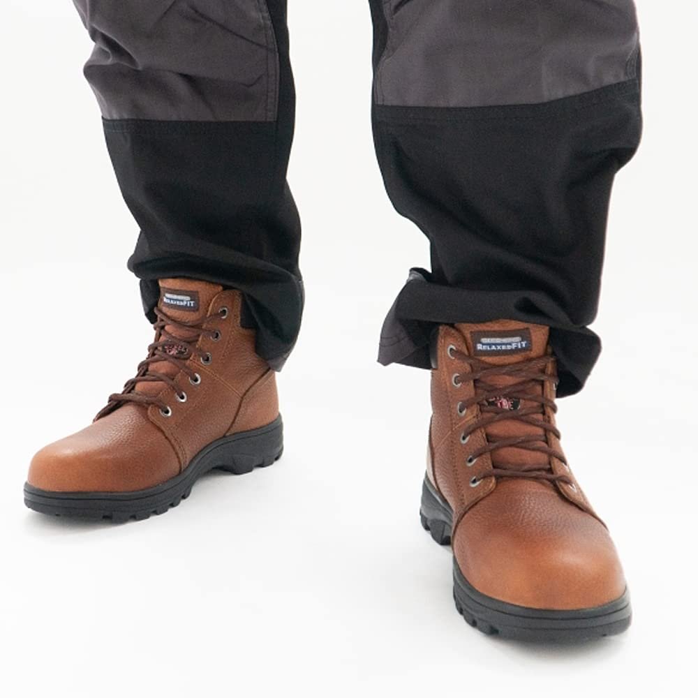 Черевики Skechers Workshire Combat, коричневий, 39.5 EU, фото №3