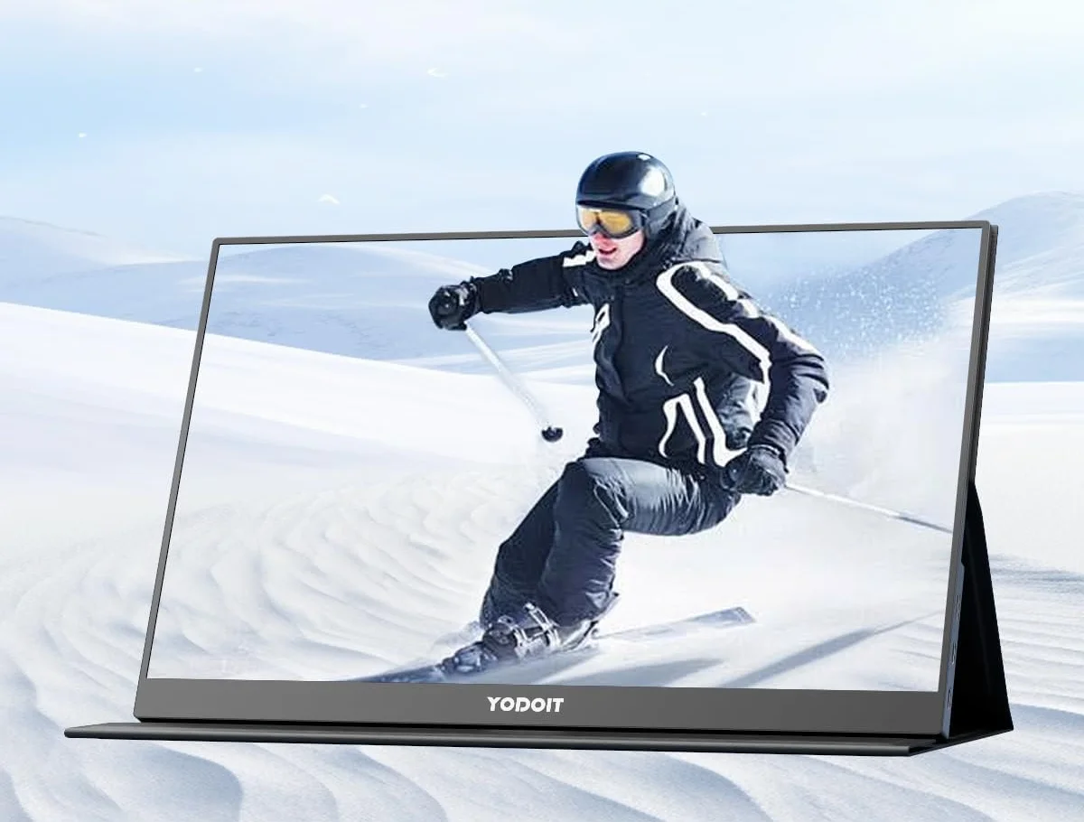 Монітор портативний 16" Yodoit PTM16 Full HD  IPS 60 Гц, фото №5