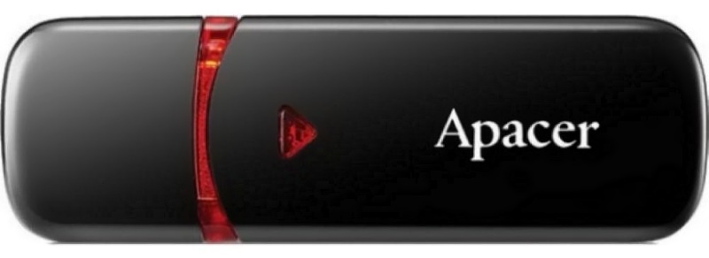 USB флеш-накопитель USB 2.0 Apacer AH333 32GB черный AP32GAH333B-1, фото №3