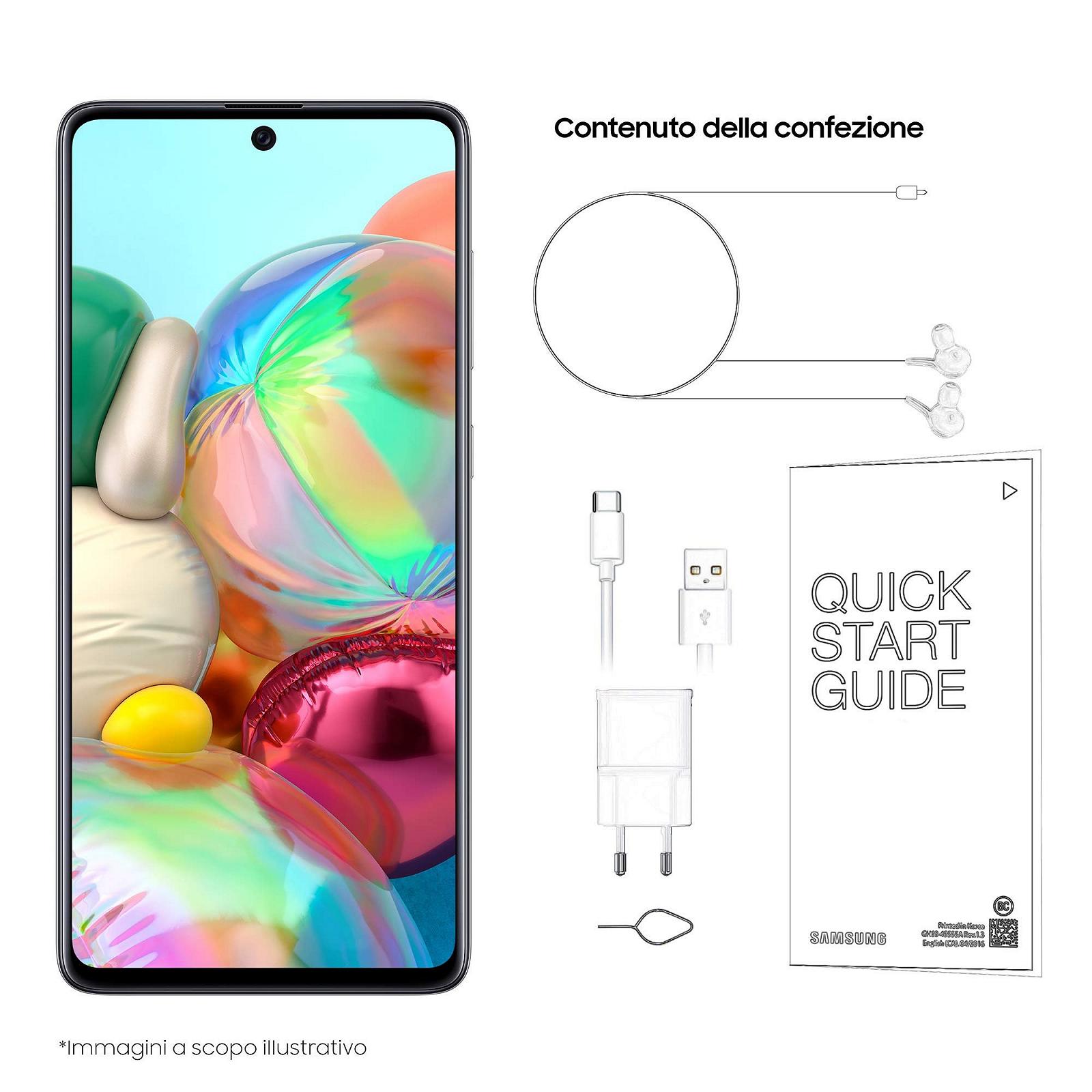 Смартфон Samsung Galaxy A71 Blue, фото №6