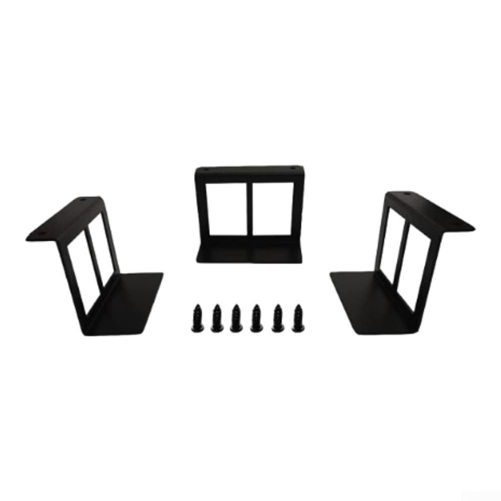 Подставка для ноутбука металлическая эргономичная консоль для ноутбука простая установка алюминий черный, фото №2