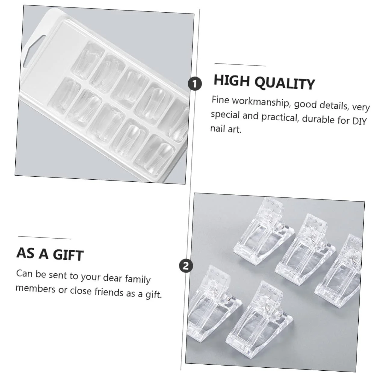 Набор инструментов для маникюра с хрустальным зажимом и полировальными полосками для профессионального маникюра, шаблоны для наращивания ногтей, фото №4 Набор инструментов для маникюра с хрустальным зажимом и полировальными полосками для профессионального маникюра, шаблоны для наращивания ногтей, фото №4