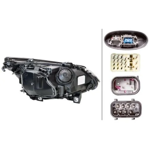 Фара HELLA 1EL 163 073-011 ліва для BMW, BMW (BRILLIANCE), фото №2