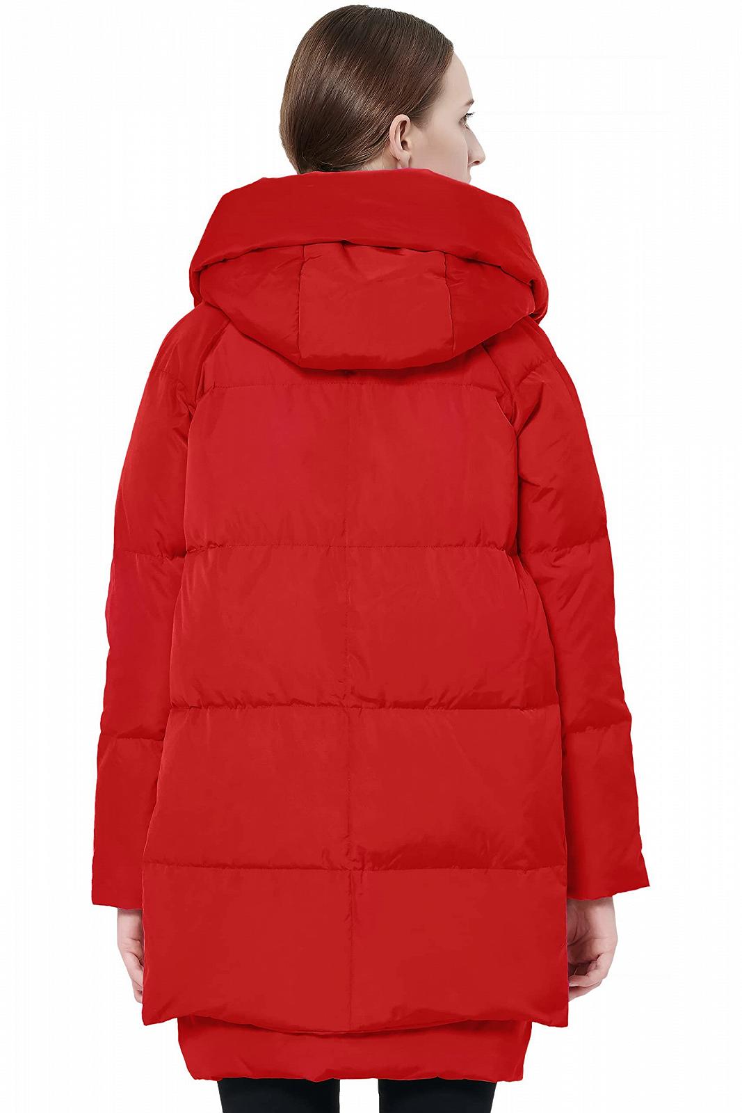Жіноча зимова куртка Orolay Утеплена тепла вулична з капюшоном, фото №2