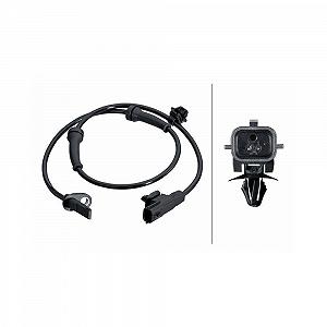 Датчик частоти обертання колеса HELLA 6PU 358 251-111 для NISSAN, передній міст - Фото 1