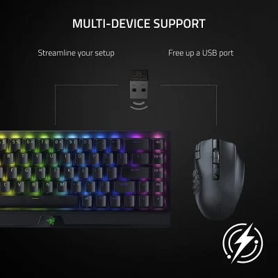Мышка Razer Naga V2 Hyperspeed Wireless Black (RZ01-03600100-R3G1), фото №4 Мышка Razer Naga V2 Hyperspeed Wireless Black (RZ01-03600100-R3G1), фото №4