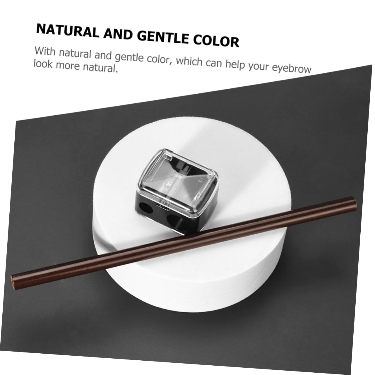 Олівець Healeved Augenbrauenstift Dunkelbraun пластиковий Coffee, фото №5