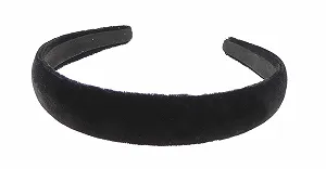 Обруч Oксамитовый Черный - Фото 1