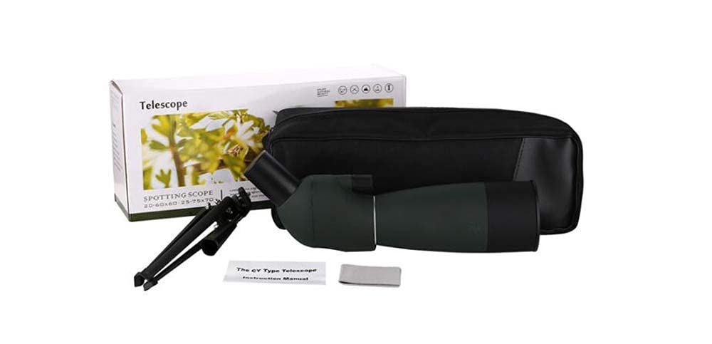 Монокуляр Телескоп 25-75X70 Водонепроникний Камера для Спостереження за Птахами Високе Збільшення на Штативі Астрономічний Бінокль для Зовнішнього використання, фото №5