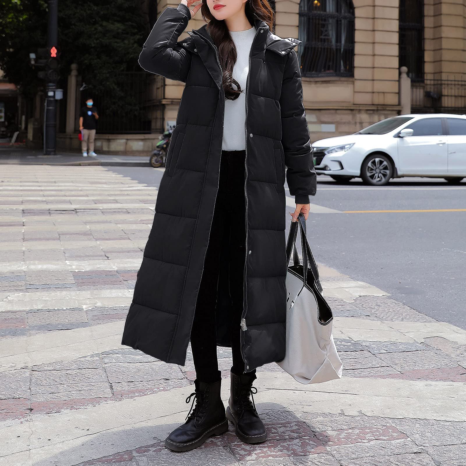 Легкая стеганая куртка DKLOVIFU Женская теплая, фото №6 Легкая стеганая куртка DKLOVIFU Женская теплая, фото №6