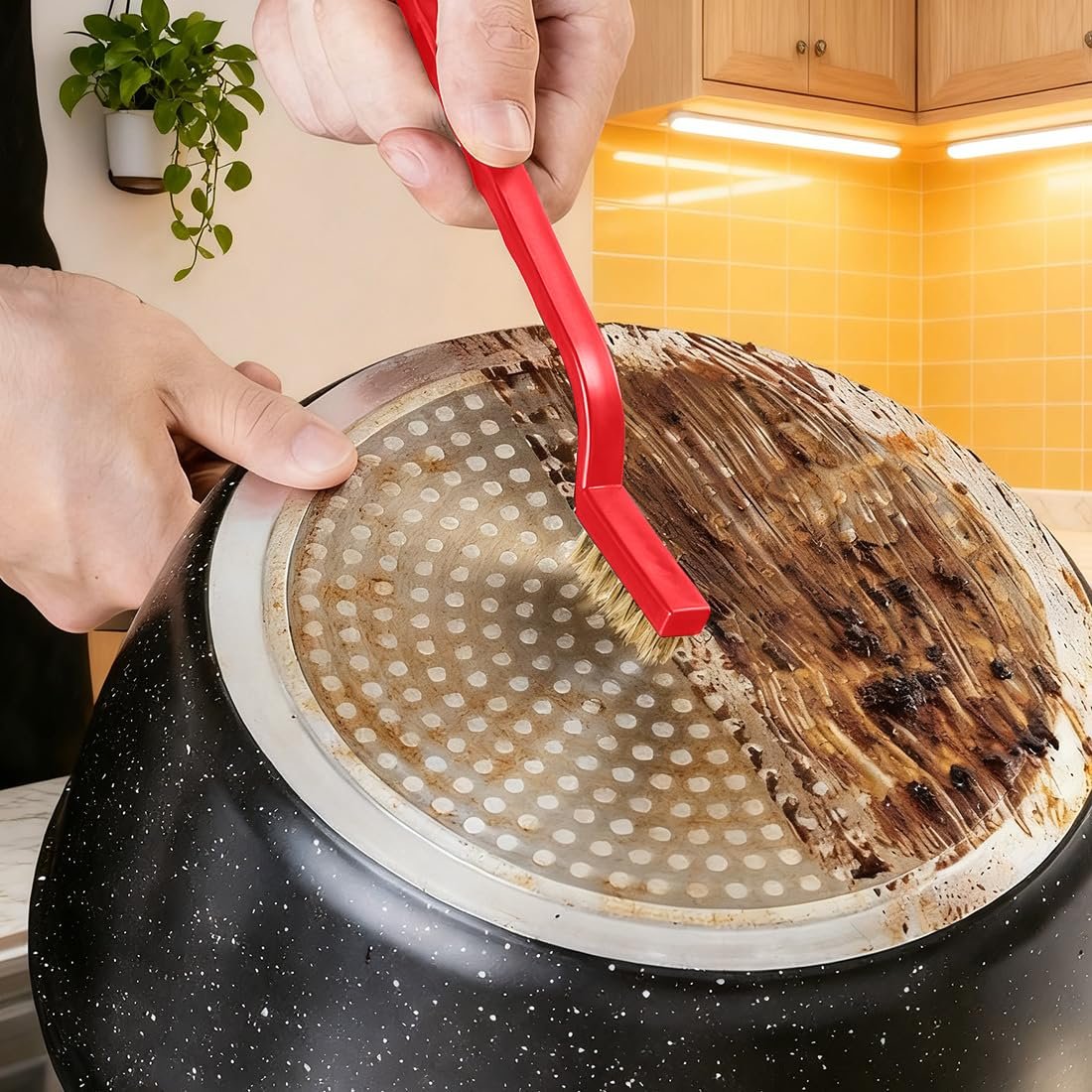 Набор щеток для чистки Grout Brush 1 Set со скребками и угловой щеткой многофункциональный, фото №6 Набор щеток для чистки Grout Brush 1 Set со скребками и угловой щеткой многофункциональный, фото №6