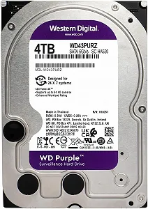 Внутрішній жорсткий диск 3.5" Western Digital Purple 4TB 5400 об\хв 180 Мб\с SATA III (WD43PURZ) ціна на synthetic.ua - Фото 1 Внутрішній жорсткий диск 3.5" Western Digital Purple 4TB 5400 об\хв 180 Мб\с SATA III (WD43PURZ) synthetic.ua - Фото 1