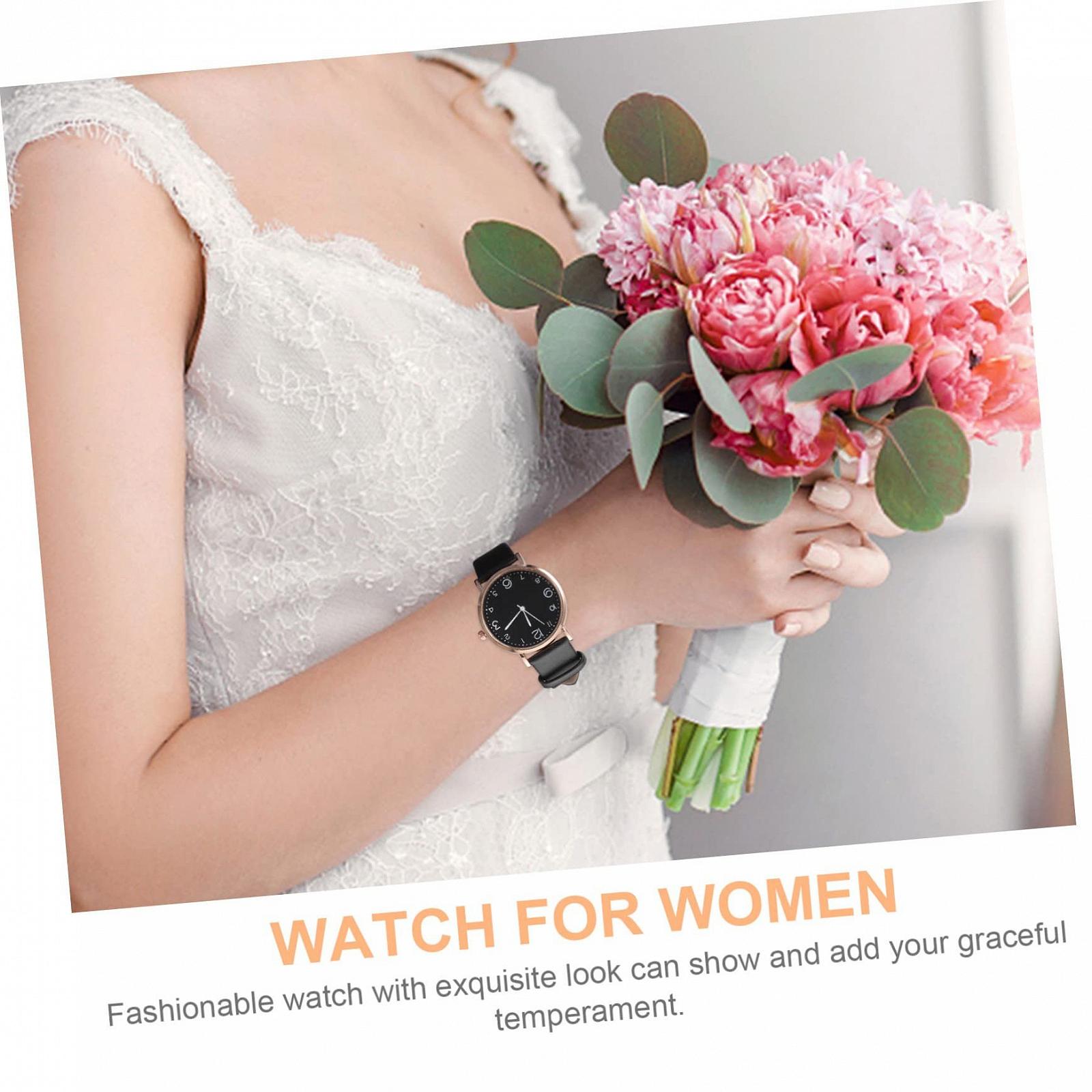 Женские Кварцевые Часы Healvian Кожаный Ремешок, Набор 2 шт., фото №5 Женские Кварцевые Часы Healvian Кожаный Ремешок, Набор 2 шт., фото №5