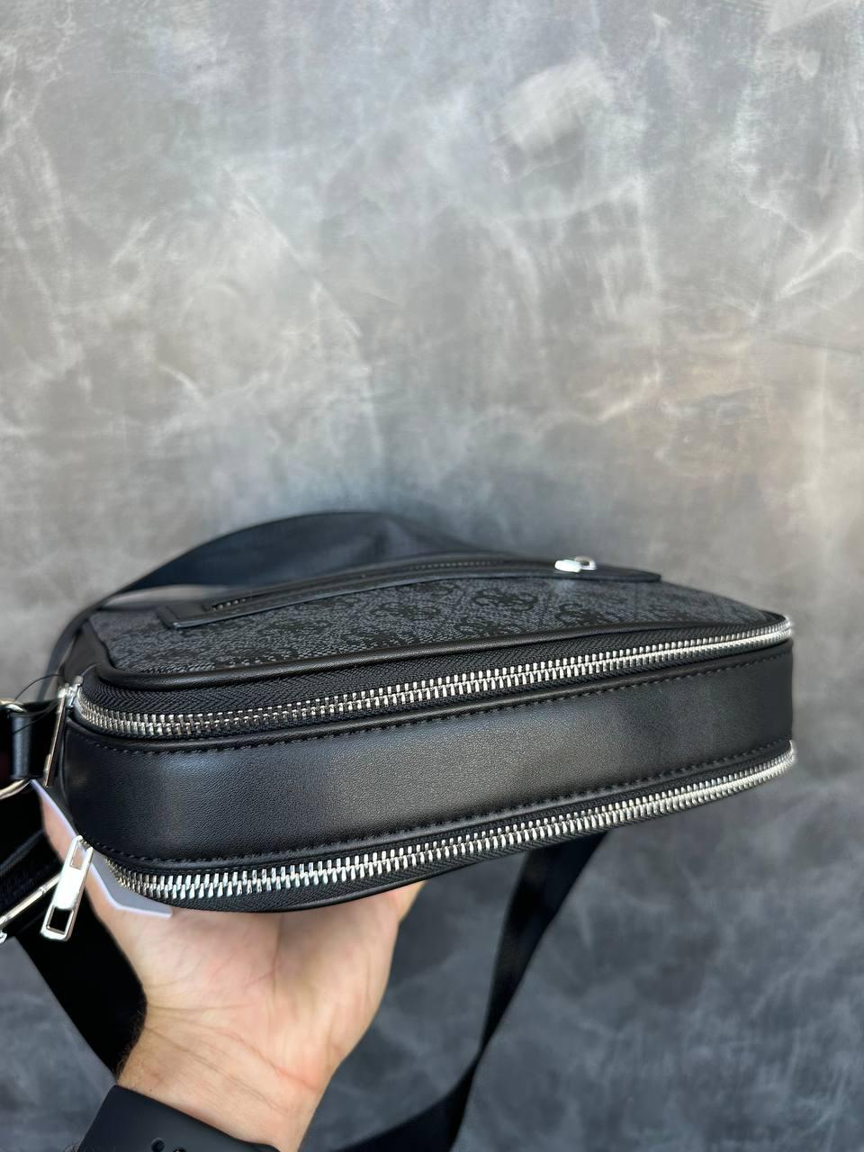 Мужская сумка через плечо Guess брендовая сумка-планшетка Гесс стильная барсетка для мужчины, фото №6 Мужская сумка через плечо Guess брендовая сумка-планшетка Гесс стильная барсетка для мужчины, фото №6