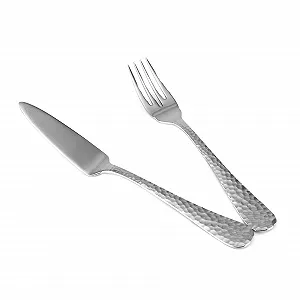 Набір рибних столових приборів Solex Lena 12 предметів для 6 осіб з нержавіючої сталі - Фото 1