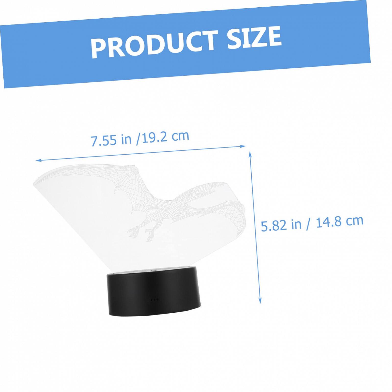 Нічник UPKOCH Acryl 3D Динозавр, фото №4 Нічник UPKOCH Acryl 3D Динозавр, фото №4