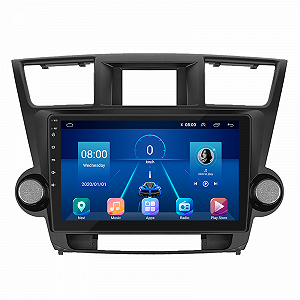 Штатная магнитола Lesko 10 Toyota Highlander II U40 2007-2010 4/64Gb/ 4G Wi-Fi/ CarPlay (9701-38935) - Фото 1