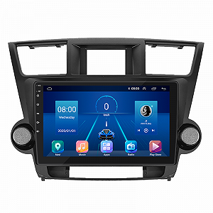 Станна магнітола Lesko 10 Toyota Highlander II U40 2007-2010 4/64Gb/ 4G Wi-Fi/ CarPlay (9701-38935)