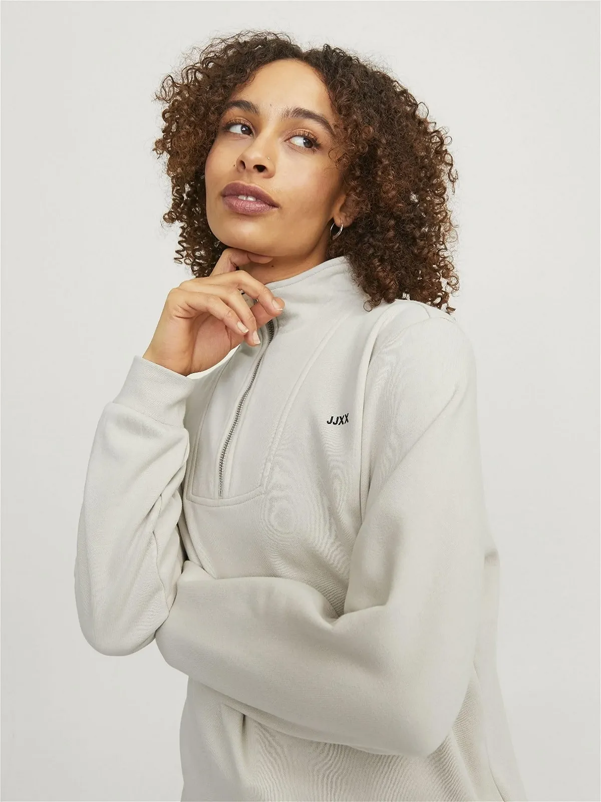Женская толстовка JJXX Jxabbie RLX LS Half Zip Sweat SWT Noos, фото №8
