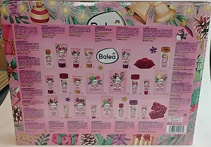 Адвент-календар Balea 2024 з 2 масками лімітованої серії Pomegranate і Chocolate для жінок It's Beginning to Look a Lot of Like - Limited Edition synthetic.ua - Фото 1