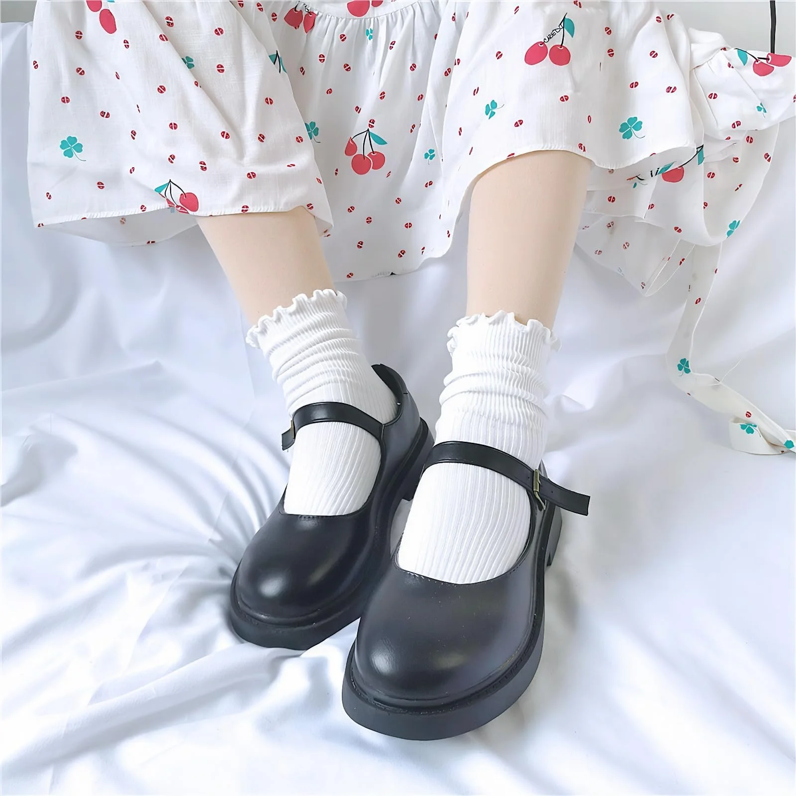 Комплект шкарпеток з рюшами 14 пар, Жіночі, фото №7 Комплект шкарпеток з рюшами 14 пар, Жіночі, фото №7