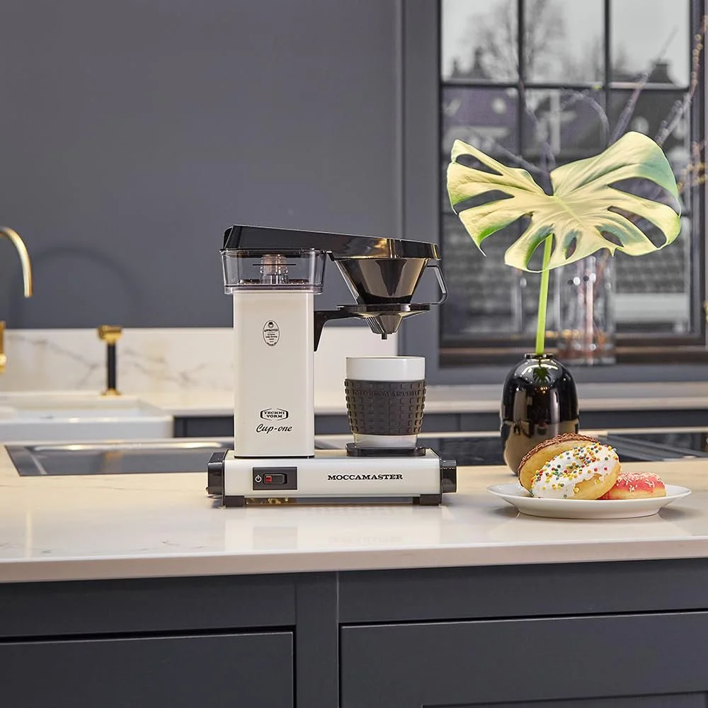 Капельная кофеварка Moccamaster CUP-ONE Кремовая, фото №7