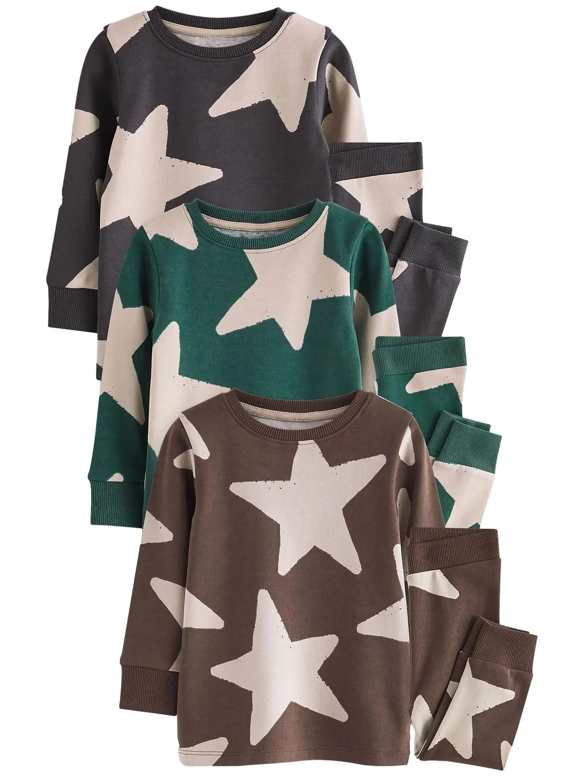 Комплект піжам NEXT з довгими рукавами, 3 шт., фото №1