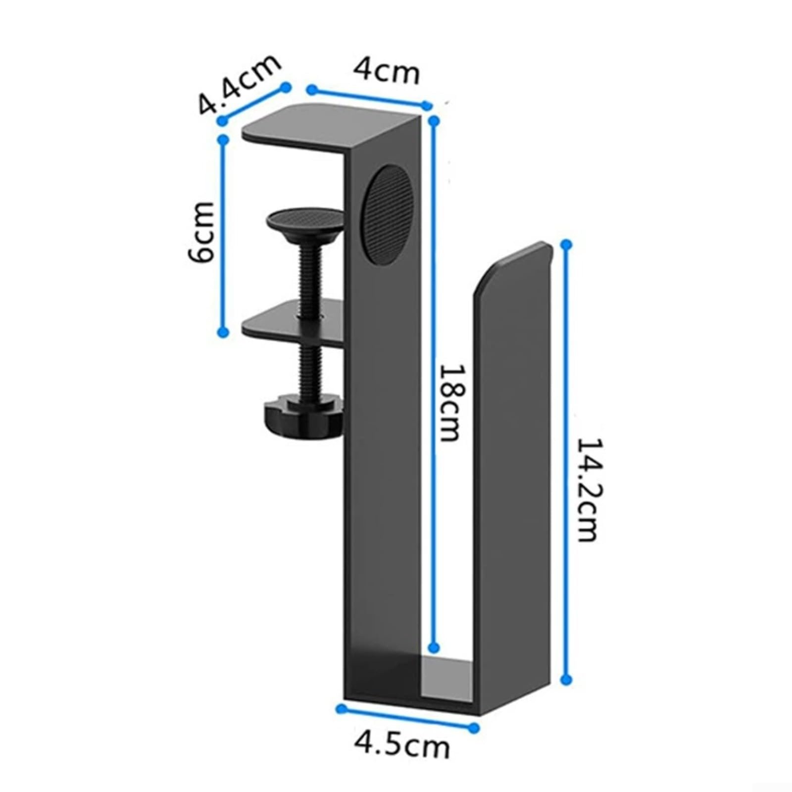 Підставка для ноутбука металева регульована з кріпленням-затискачем для дому та офісу, фото №2