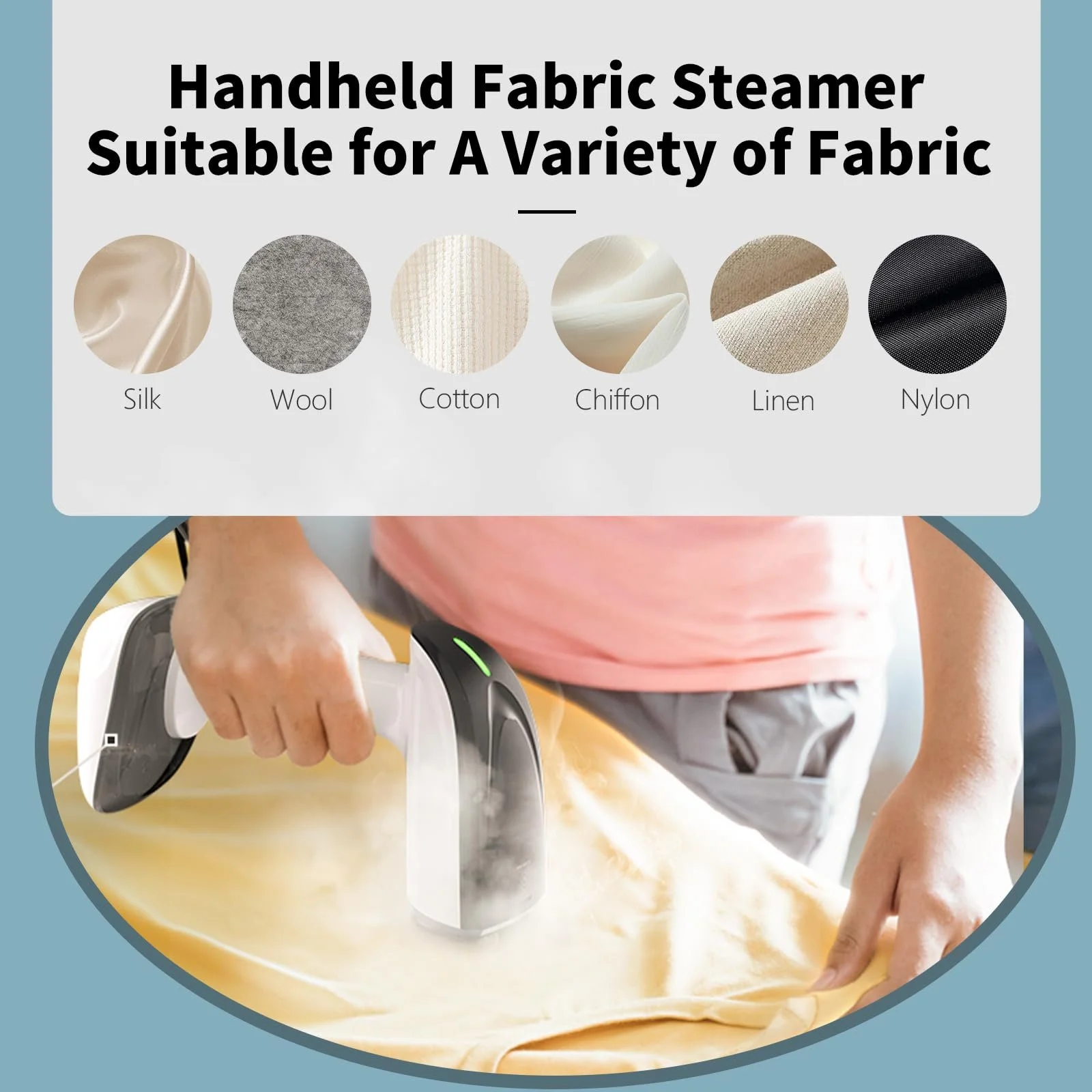 Відпарювач ZStarlite 1800 W 25 г/хв 300 мл White, фото №4