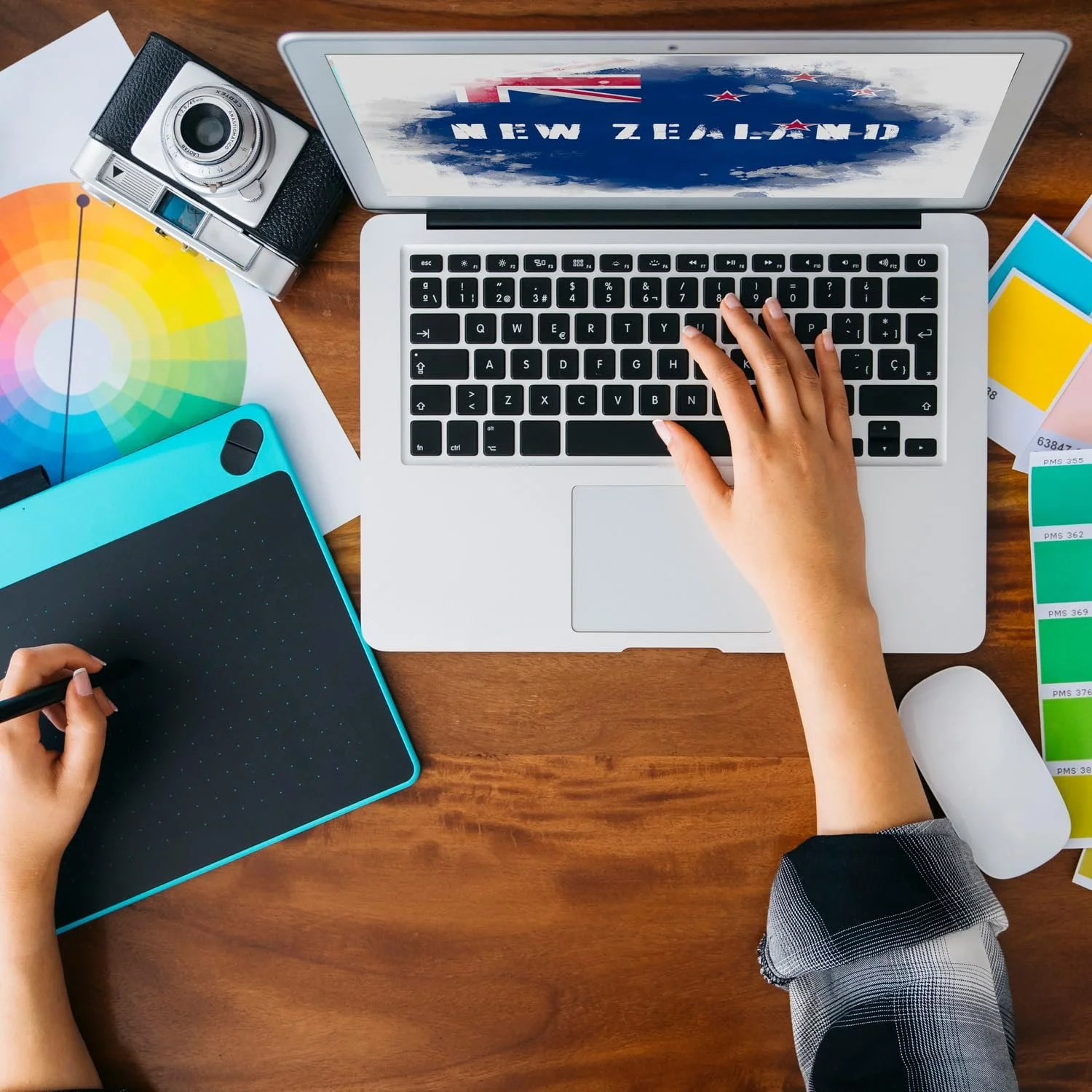 Скарбничка Прапор Нової Зеландії Used Look Кругла, фото №8